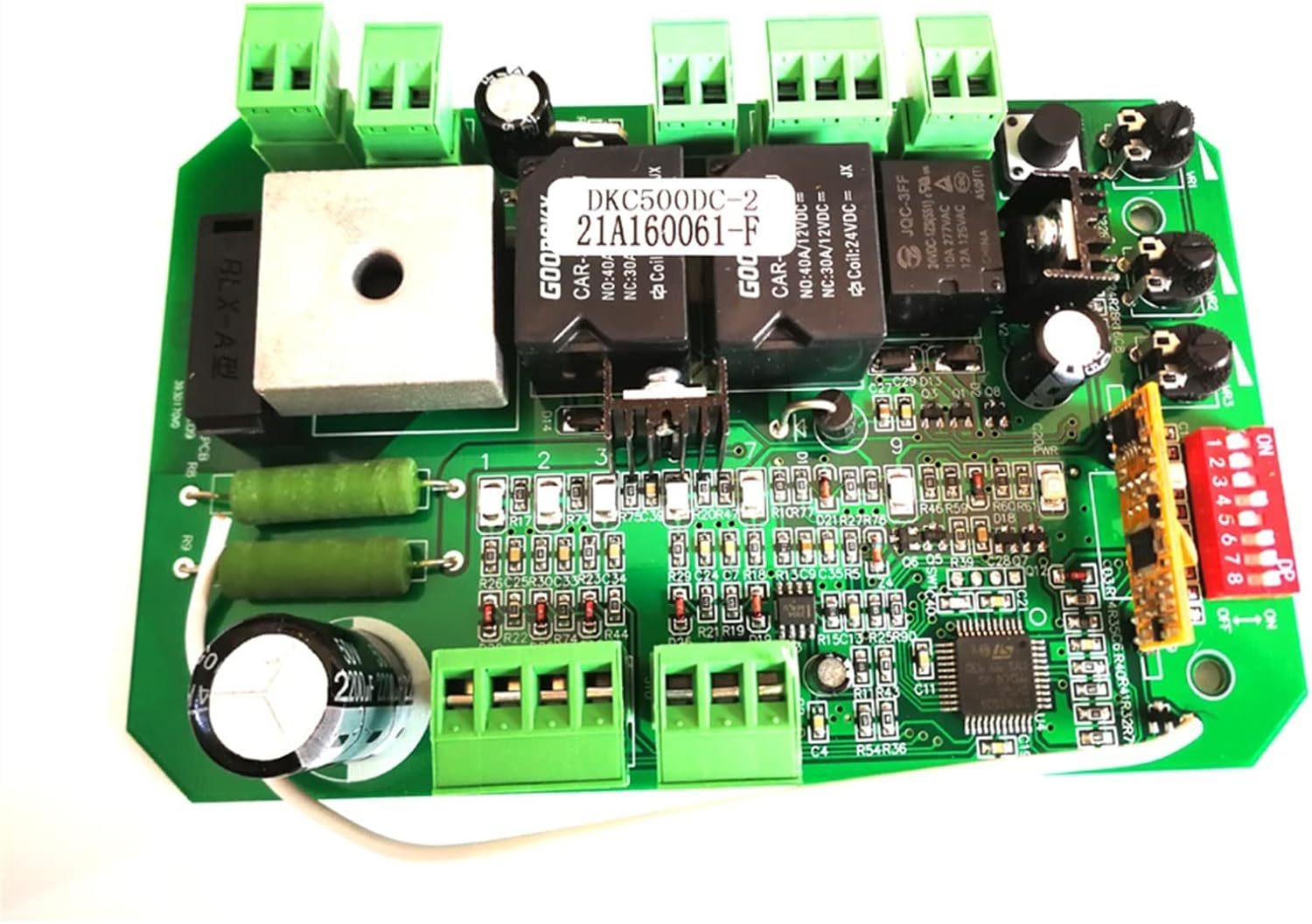 Automatic Door Closer Automatic Sliding Door Opener Power Supply Controller Motor Control Circuit Board Card Rt19 24VDC Intelligent (Color : 2 remotes kit) (4 Remotes Kit)