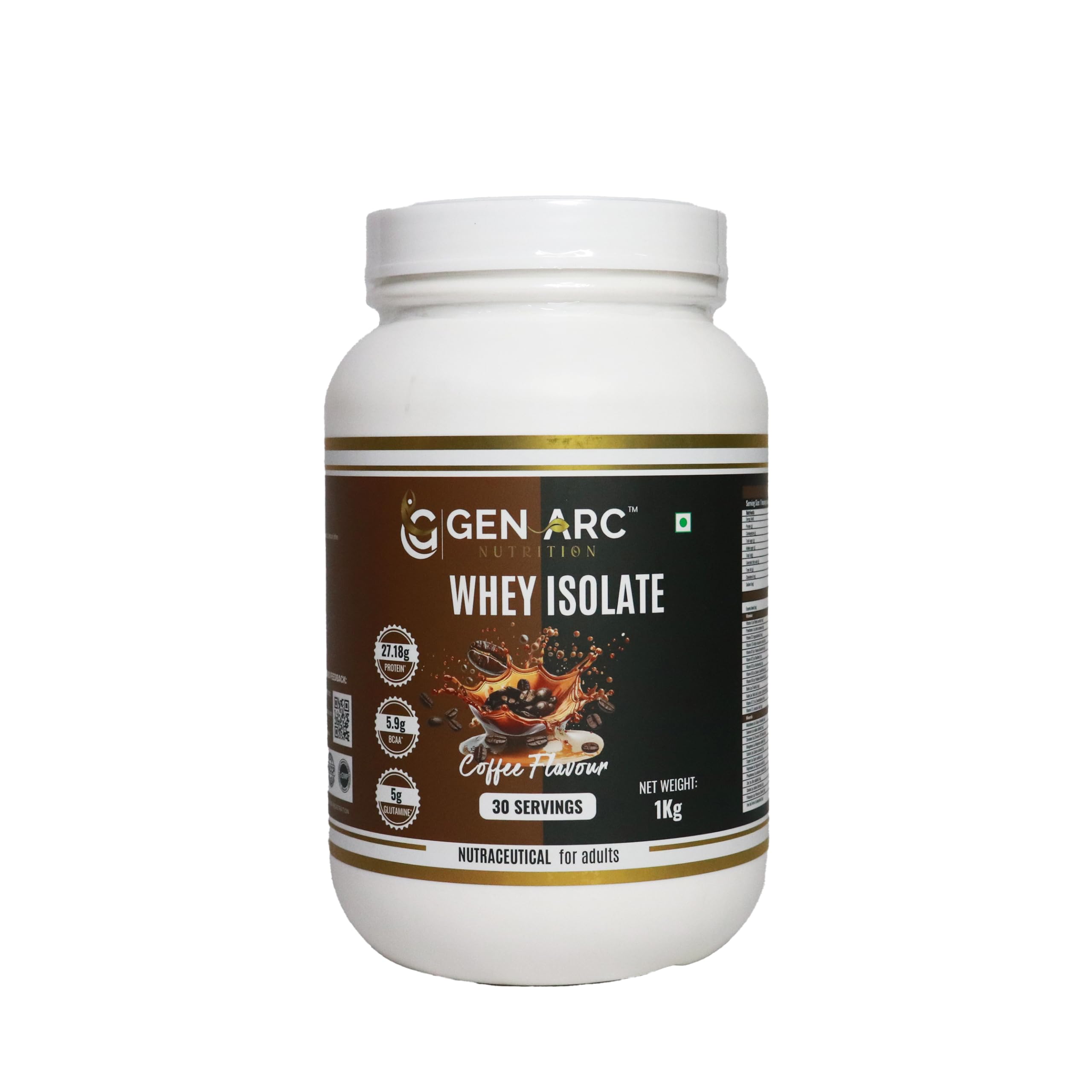 Whey Protein Isolate Coffee Flavor 1 kg | 27g Protein per Serving | BCAA Glutamine Digestive Enzymes Multivitamins | Lean Muscle Recovery Supplement-image-35