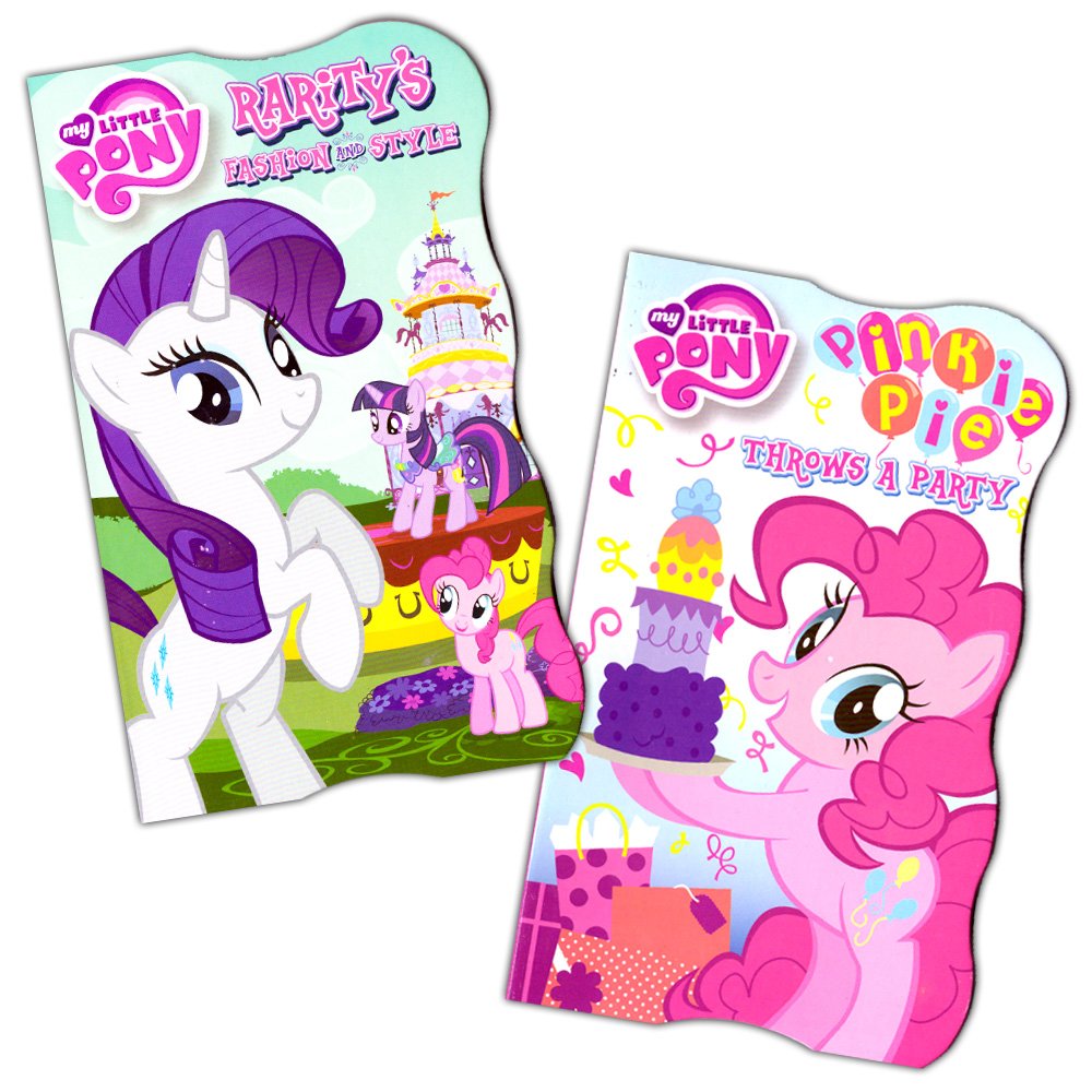 Disney Baby Toddler Board Books - Set of 2 (My Little Pony Board Books)