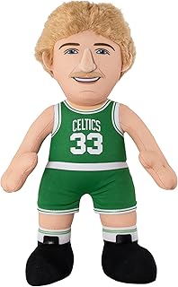 Boston Celtics Larry Bird 10" Plush Figure - A Legend for Play Or Display