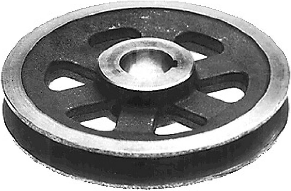 Rotary Corp 5" x 1" Cast Iron Pulley Lawn Mower Pulleys