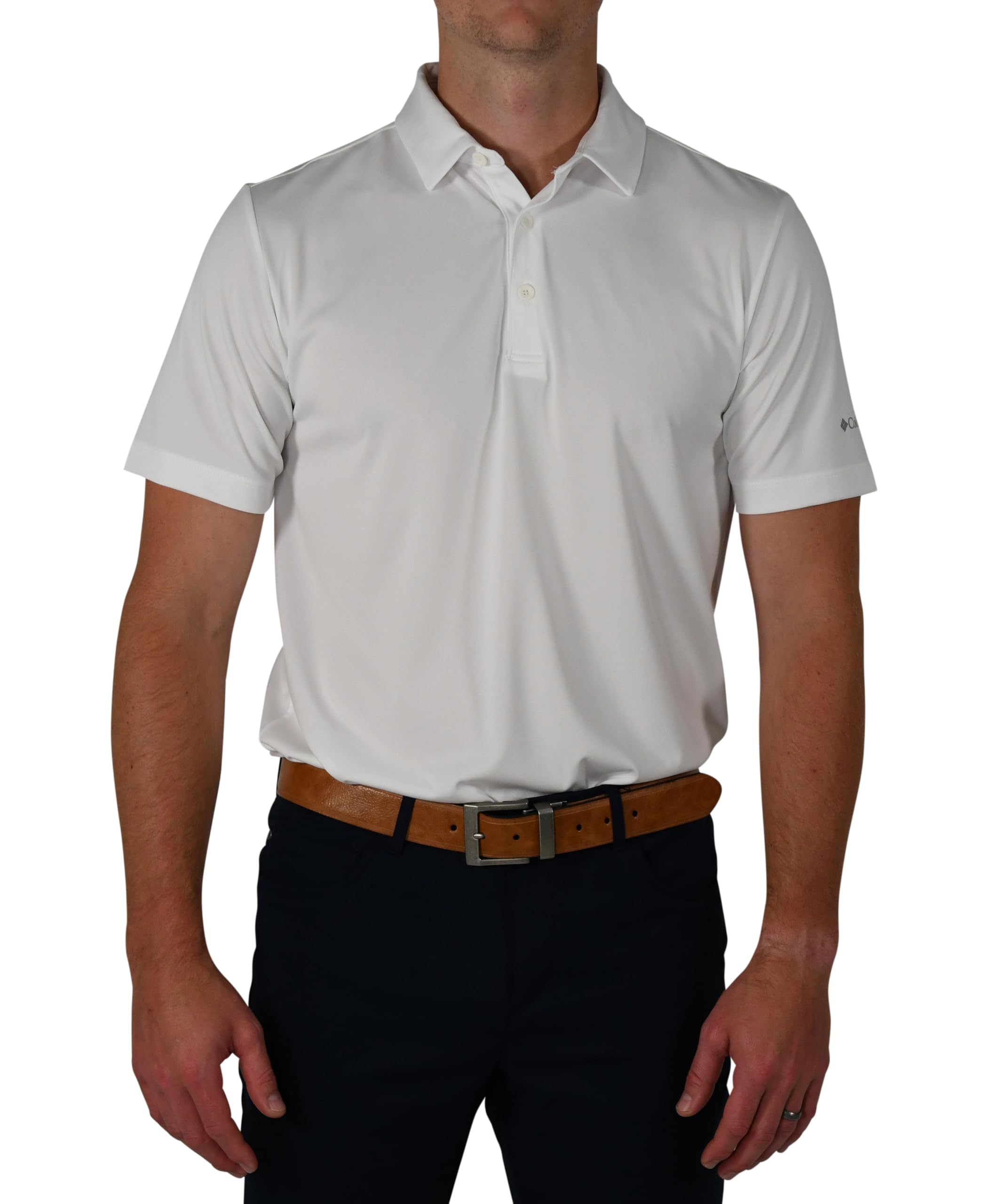 Men's Golf Drive Polo Shirt Omni Wick Performance Breathable Short Sleeve
