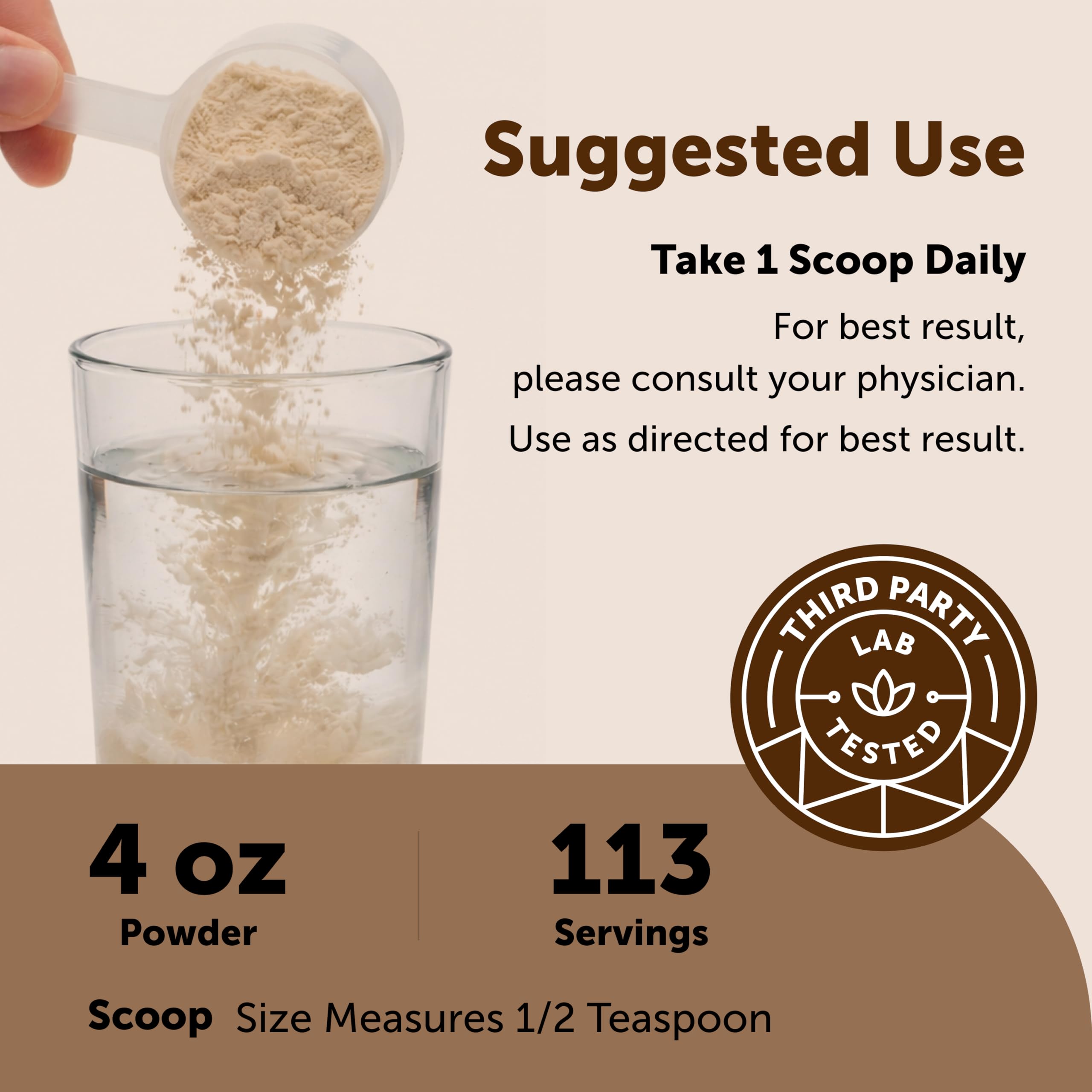 Micro Ingredients Organic Korean Ginseng Root Powder, 4 Ounce | Red Panax Ginseng Root | Traditional Asian Herb | Non-GMO & Vegan Friendly — Amazon image 4