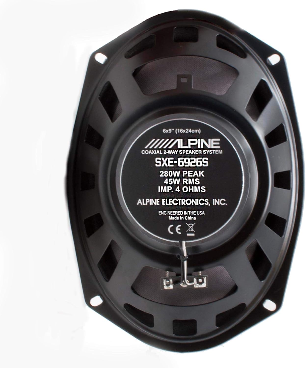Alpine SXE-6926S 6x9 2-Way Coaxial Speakers (Pair)