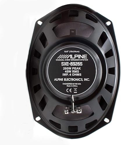 Miniatura 7 de Alpine SXE-6926S 6x9 Altavoces coaxiales de 2 vías (par)