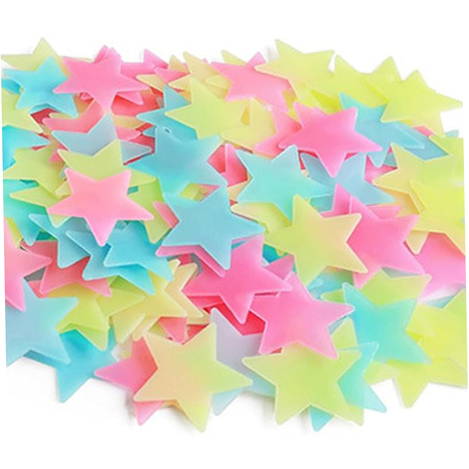 Étoiles adhésives pour plafond et stickers colorés chambre enfant pour créer une nuit étoilée magique