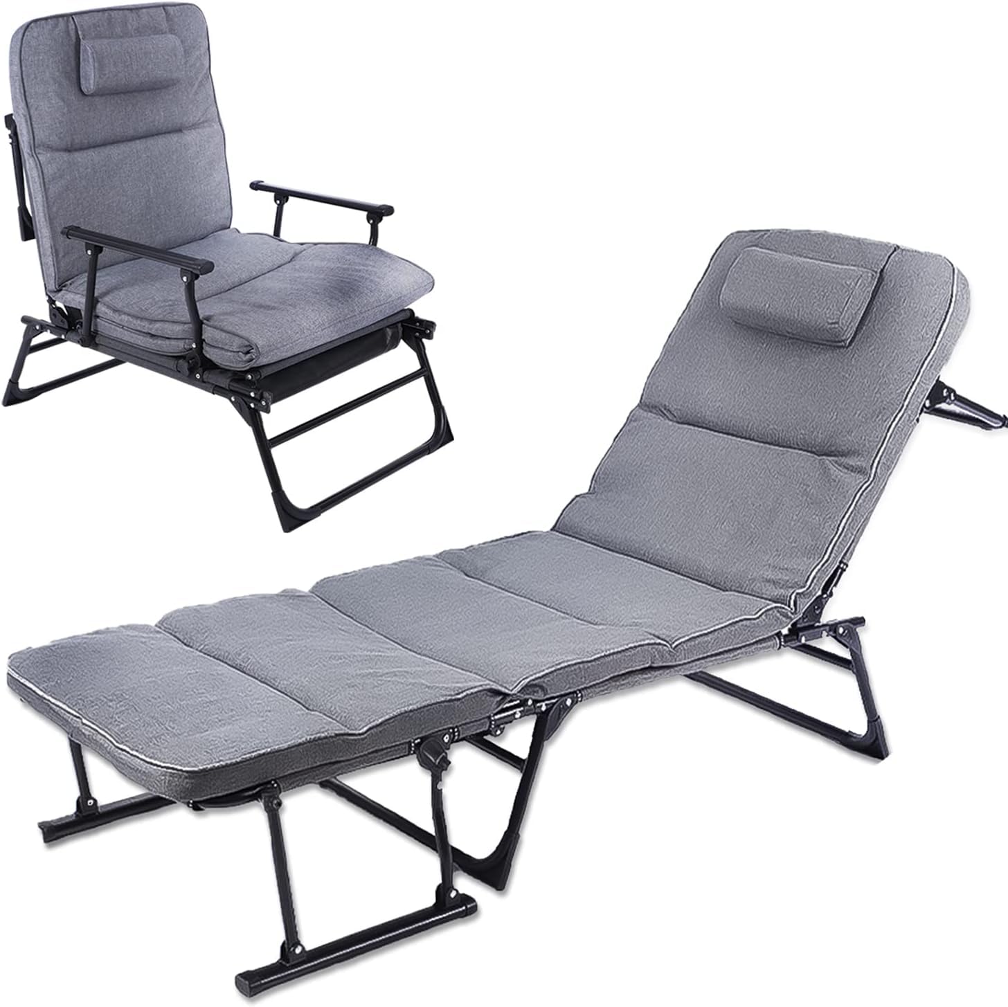 See full amazon price history chart for MORPICH Portable Outdoor Camp Cots, 3 in 1 Adjustable 4 Positions Reclining Lounge Chairs with Pillow, Emergency Sleepover Bed, for Camping, Pool, Beach,Living Room, Patio MORPICH Portable Outdoor Camp Cots, 3 in 1 Adjustable 4 Positions Reclining Lounge Chairs with Pillow, Emergency Sleepover Bed, for Camping, Pool, Beach,Living Room, Patio (B0D2NQ5N99) Amazon Price History, Amazon Price Tracker
