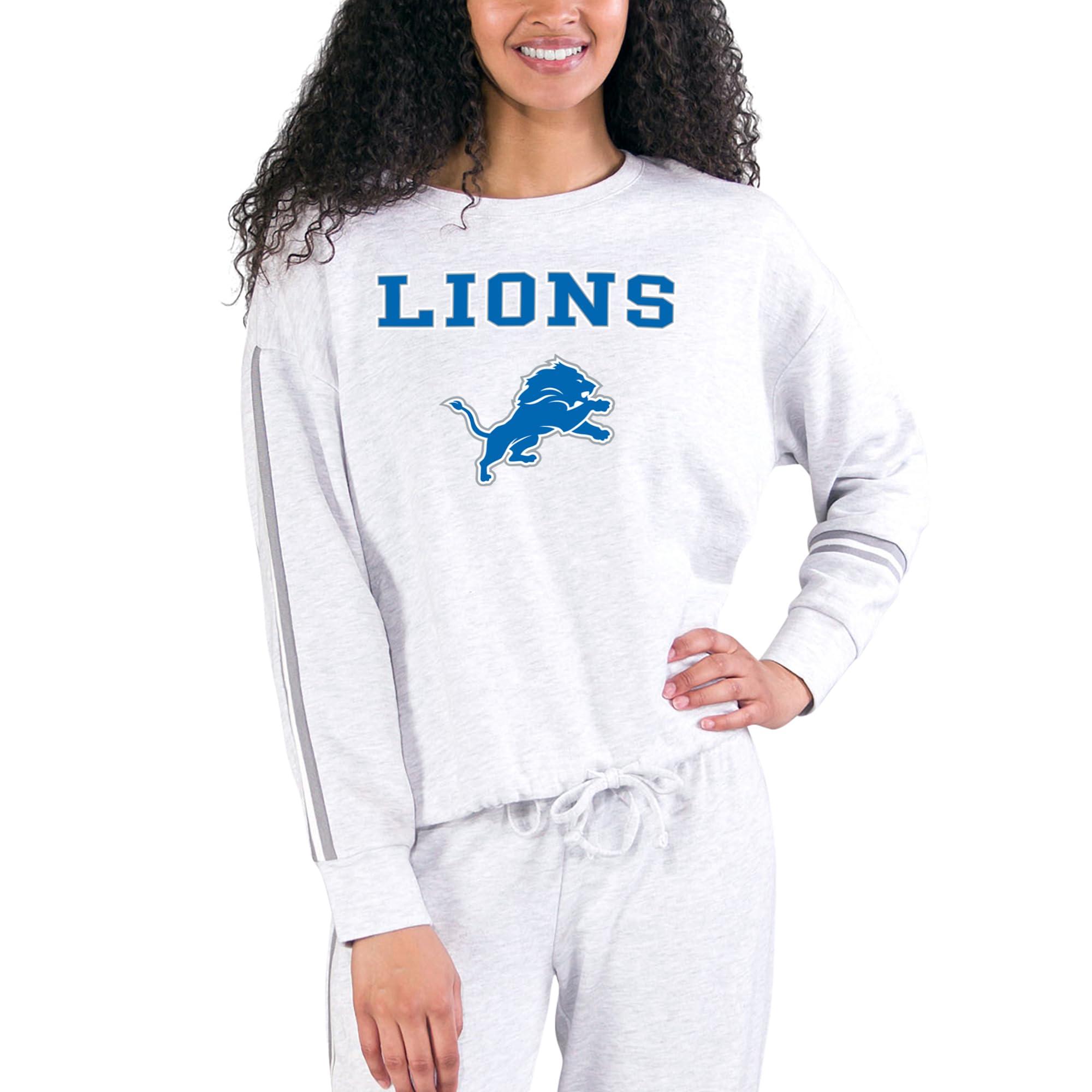 Concepts Sport Women's NFL Pendant French Terry Long Sleeve Top