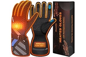 3000mAh Rechargeable Heated Gloves for Men & Women