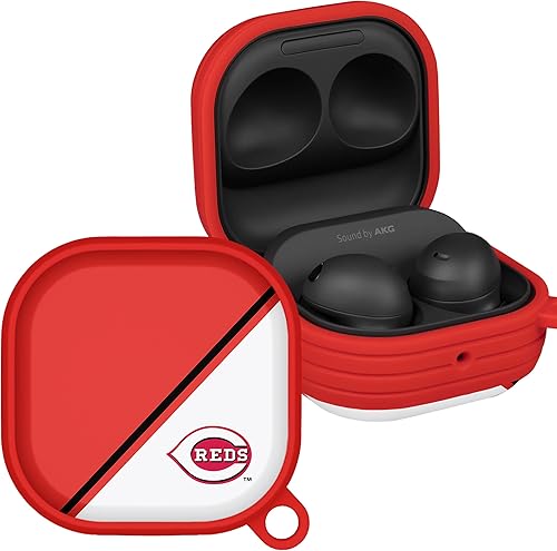 Game Time Cincinnati Reds Champion Series HDX Case Cover Compatible with Samsung Galaxy Buds Pro