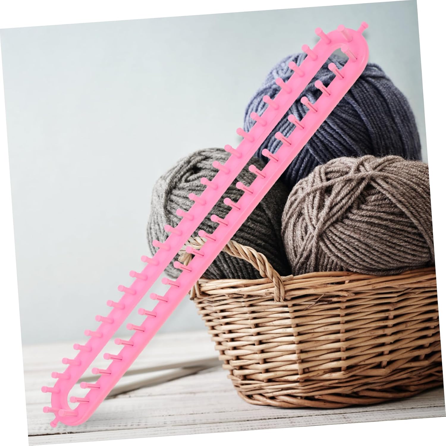 Xmas Scarf Knitting Loom Board, Plastic DIY Craft Tool