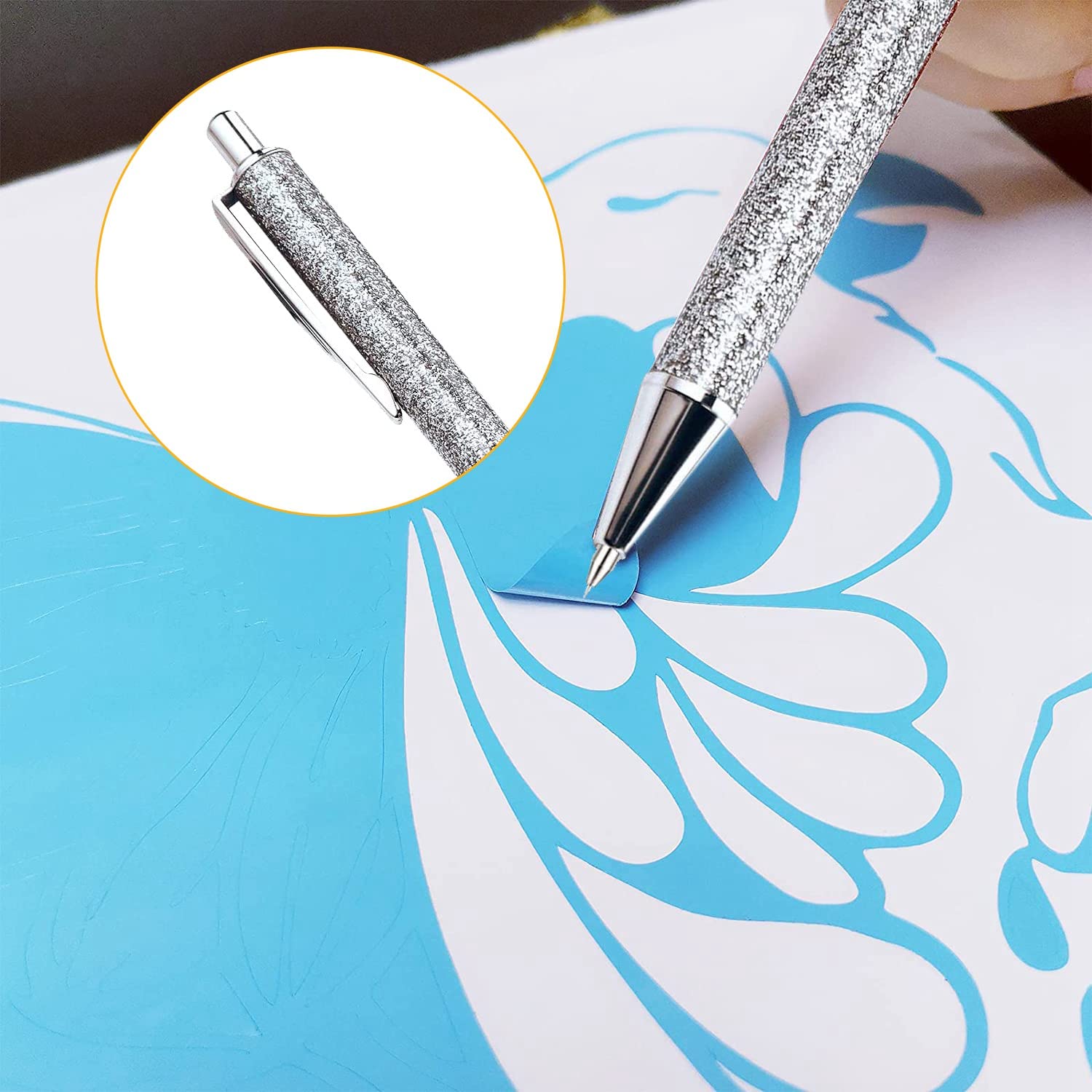 Stylo à Air Pour Film Vinyle Auto | Aiguille Anti-bulles, Boîtier Métallique, Pour Pose Covering Et Protection