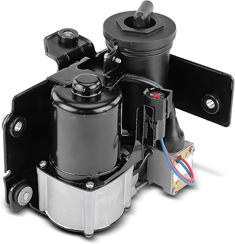 A-Premium Compresor de suspensión neumática compatible con Ford Expedition y Lincoln Navigator 2007-2018, con soporte, con secadora, repuesto #
