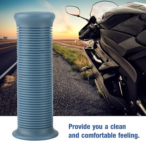 Miniatura 3 de Empuñaduras de manillar para motocicleta, par de 1 pulgada, 0.984 in, 1.1 pulgadas, 1.102 in, universal, para motocicleta, vintage, mango de