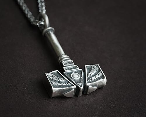 Miniatura 51 de Baldur Jewelry - Collar de martillo Thors Mjölnir - Colgante de martillo de Thor nórdico vikingo joyería vikingo - Collar Thor - Regalos Thor