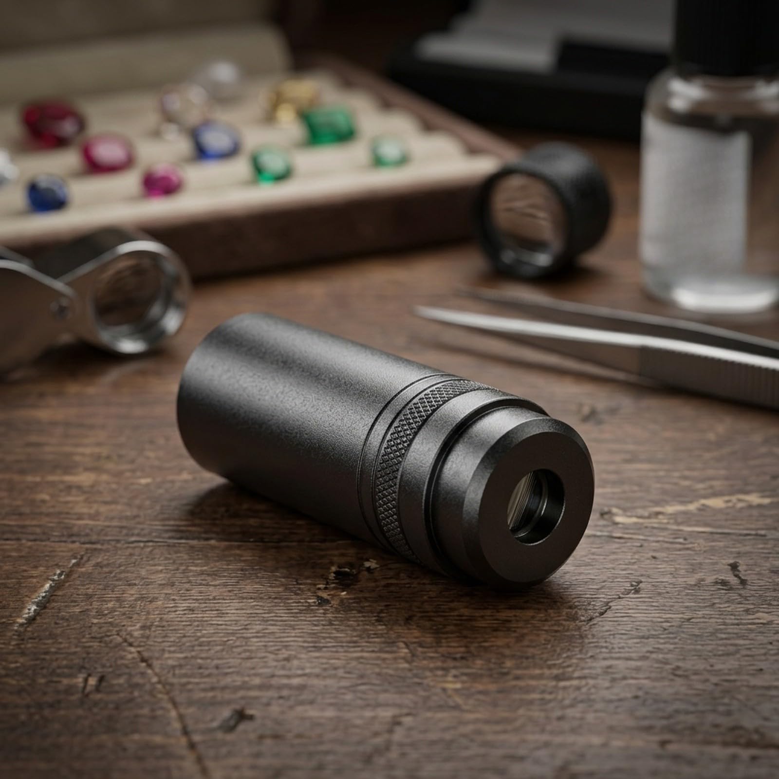 Spectromètre à grille portable pour l'identification des pierres précieuses