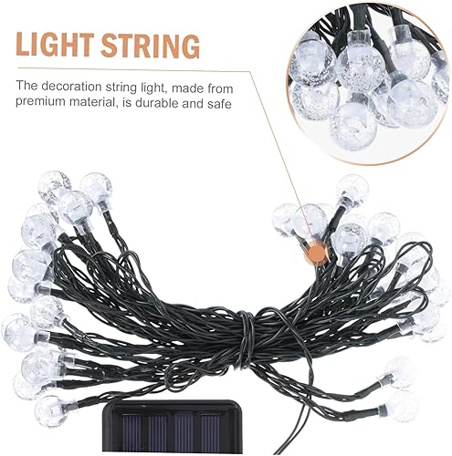 Miniatura 7 de Cadena de luces solares de cadena de luces de Navidad tira de luces solares de hadas luces de Navidad guirnalda decoración de Navidad decoración LED