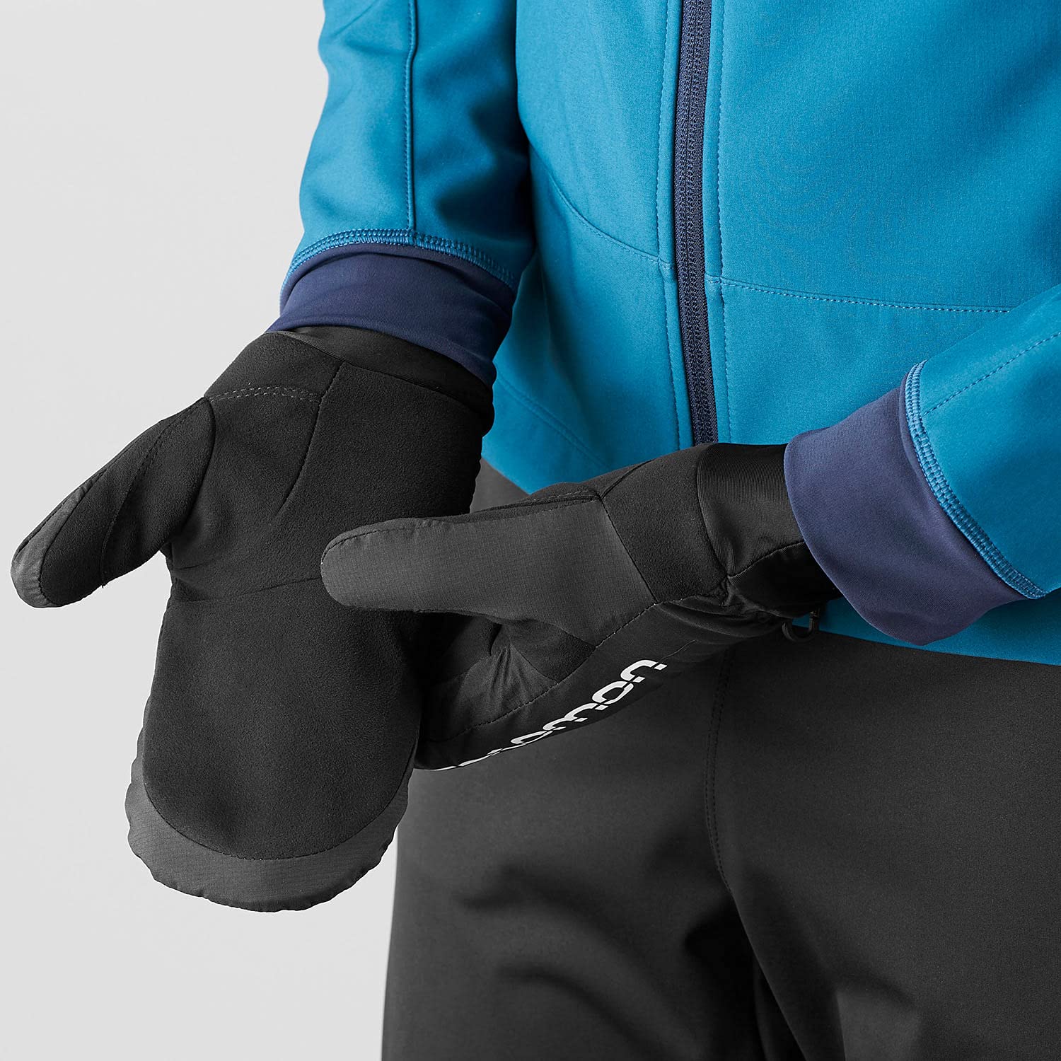 SALOMON RS Warm Mitten - RS Warm Mitten U Black Unisex Adulto