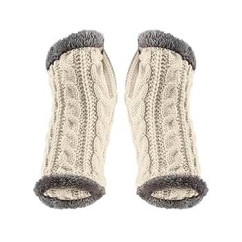 Amazon.com: YOLAI Women's Wrist Arm Warmers Stretchy Cable