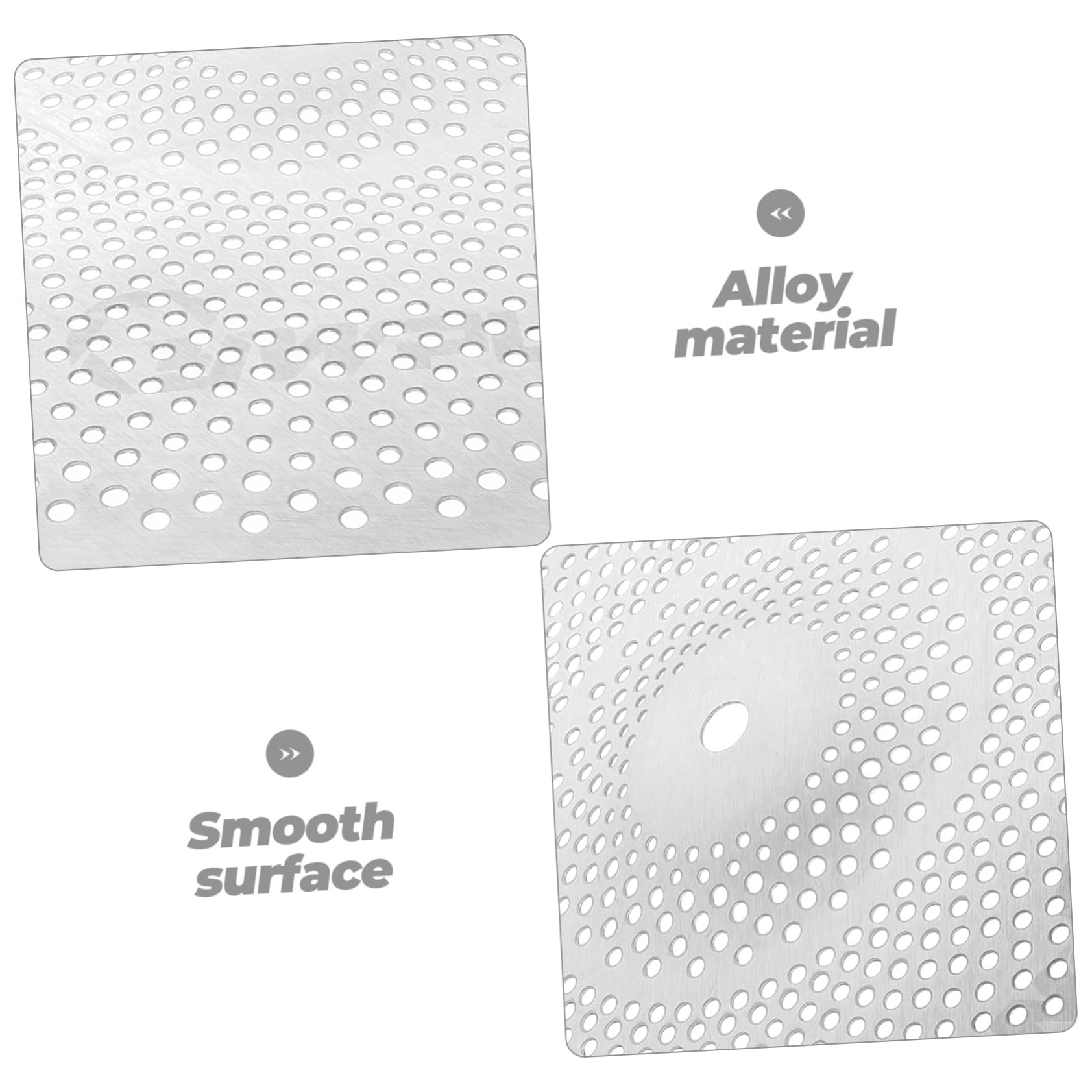 ifundom Mute Cymbal Pack Crash Cymbal Drum Set Replacement Low Volume Cymbal Splash