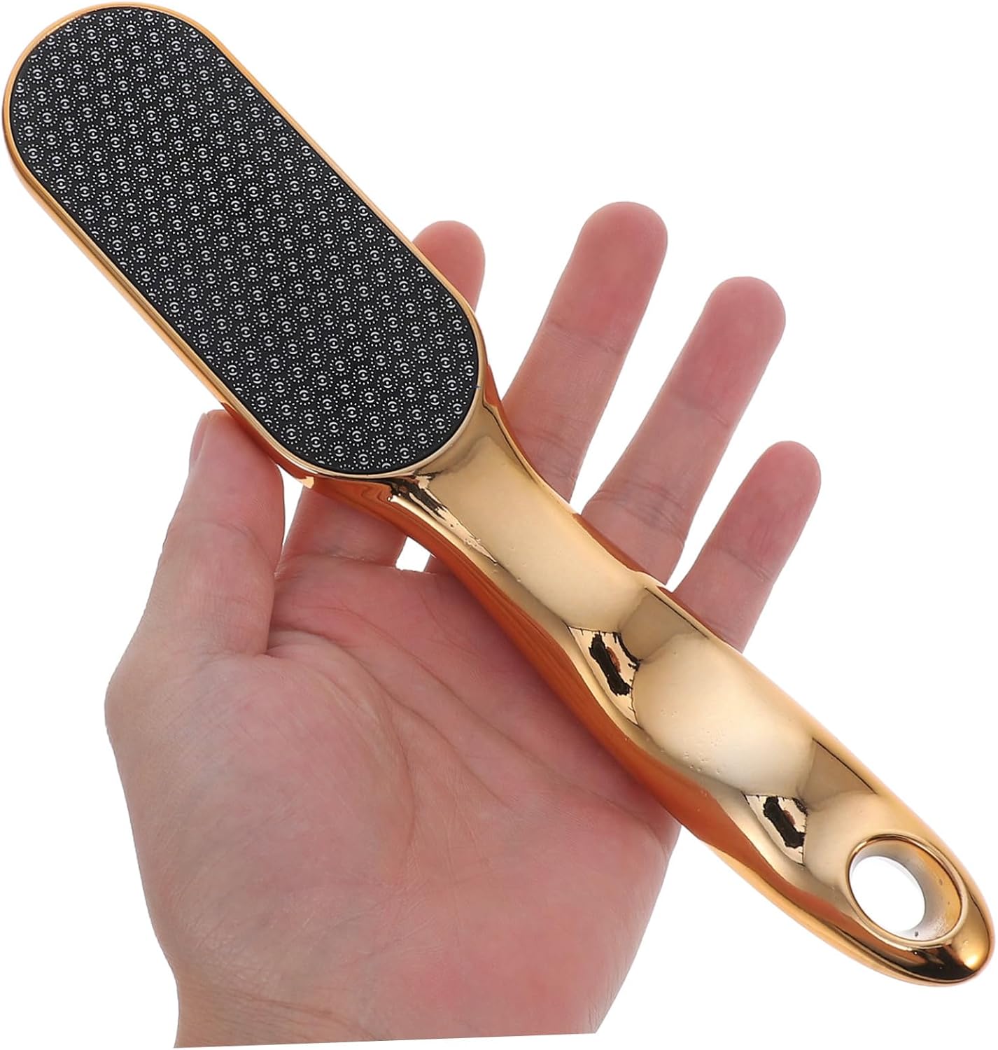 Glass Foot File Callus Remover Ergonomic Design for Dead Skin Removal Durable Handle Gentle Exfoliating Tool for Smoother Feet for Home and Salon Use