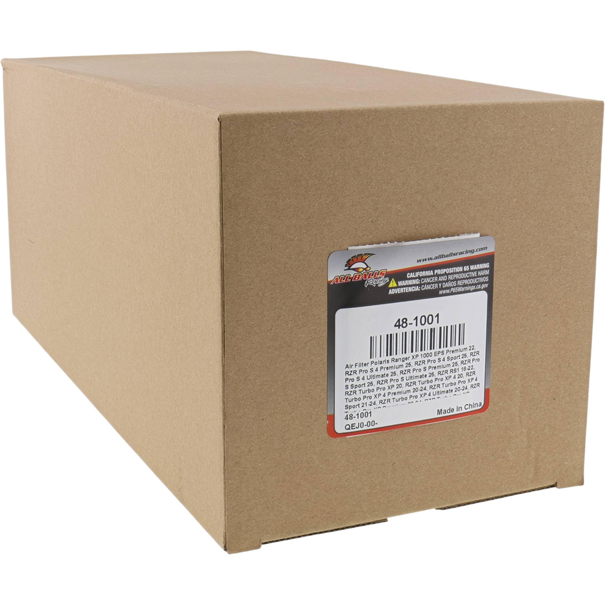 Amazon.com: All Balls Racing 48-1001 Air Filter Kit Compatible