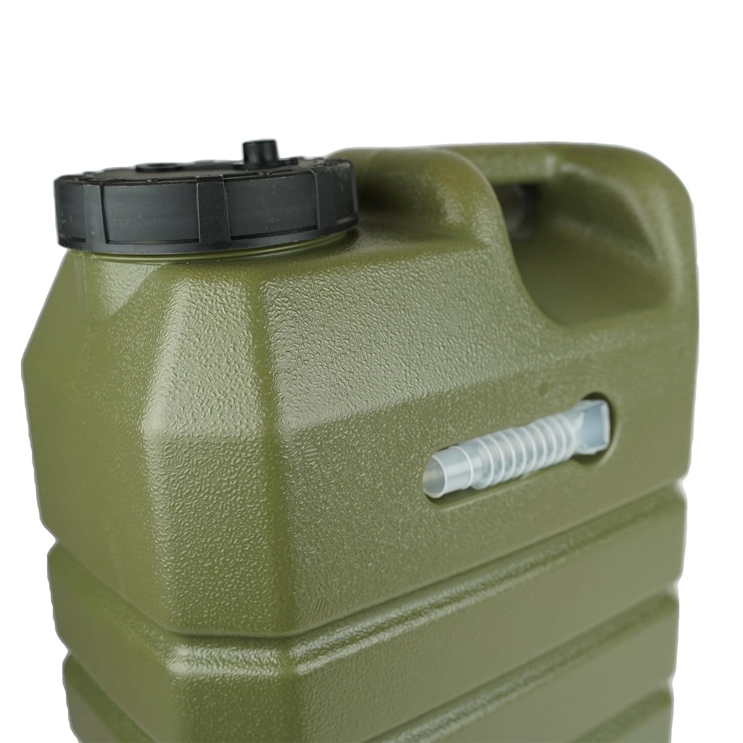Jerrycan d'eau avec Robinet - Polyéthylène Vert - Réservoir d'eau - Conteneur d'eau - Bidon d'eau - Distributeur d'eau - Robinet d'eau - avec Robinet de Distribution