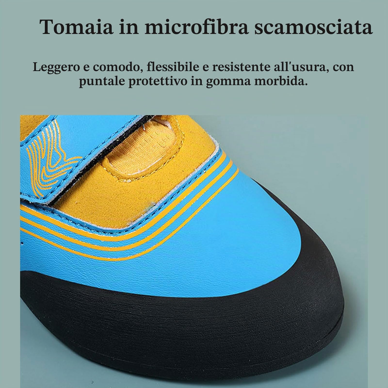 Scarpette da Arrampicata Indoor,Scarpette da Arrampicata,Scarpe Arrampicata per Principianti,Resistente all'Usura,Antiscivolo,Traspirante,Adatto Principianti per l'arrampicata Indoor.