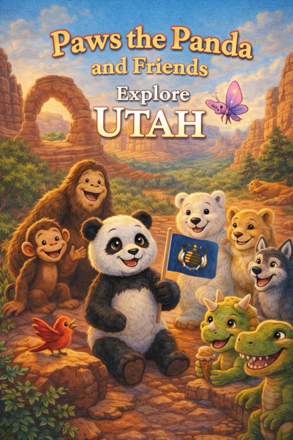 Paws the Panda and Friends: Explore Utah: 45