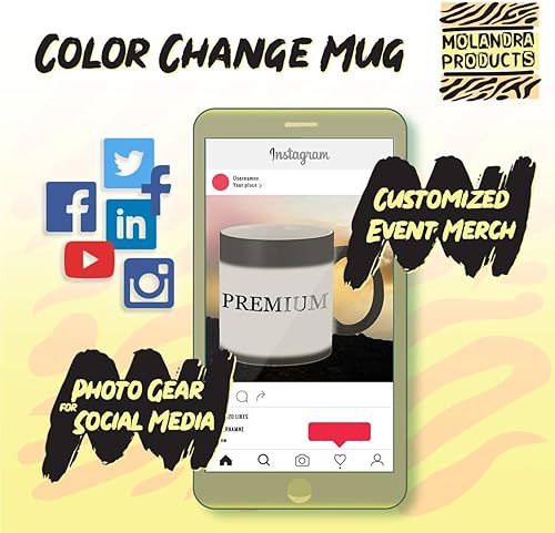 Miniatura 5 de Y'all Need Cheeses - 11oz Ceramic Color Changing Mug, Matte Black