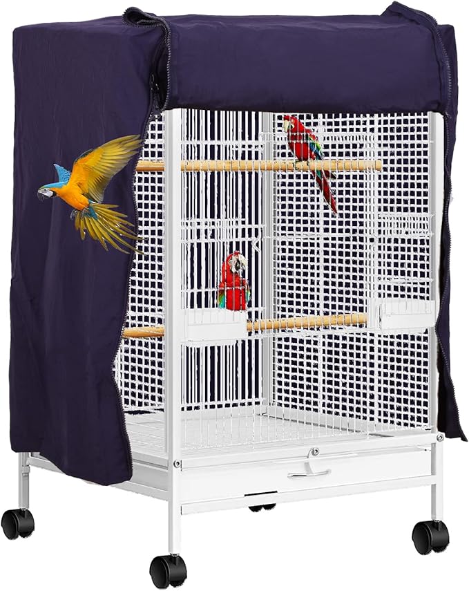 Bonaweite Birdcage Cover Parrot Cage Cover Shade Pet