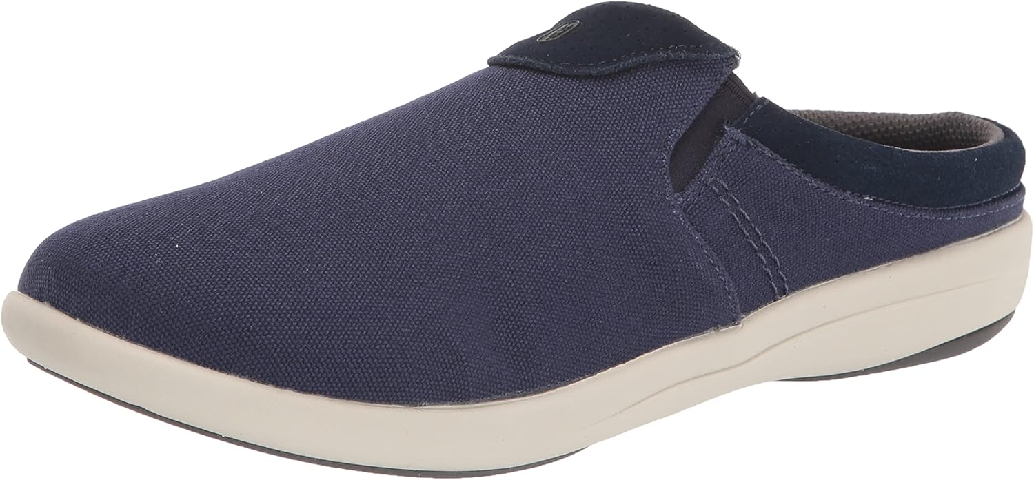 REVITALIGN Women's Siesta Nuevo Slide Mule, Navy, 8 Wide