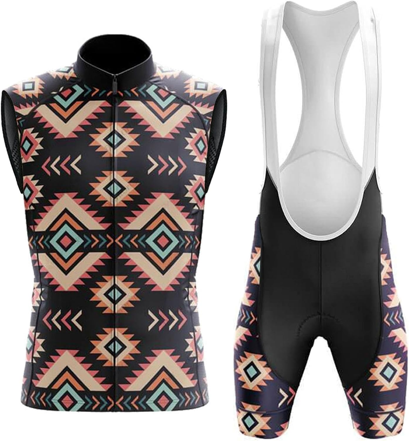 Completo Da Ciclismo Bambini Unisex - Maglia Manica Corta + Pantaloncini Imbottiti - Tessuto Traspirante UV 50+ - Foto 11