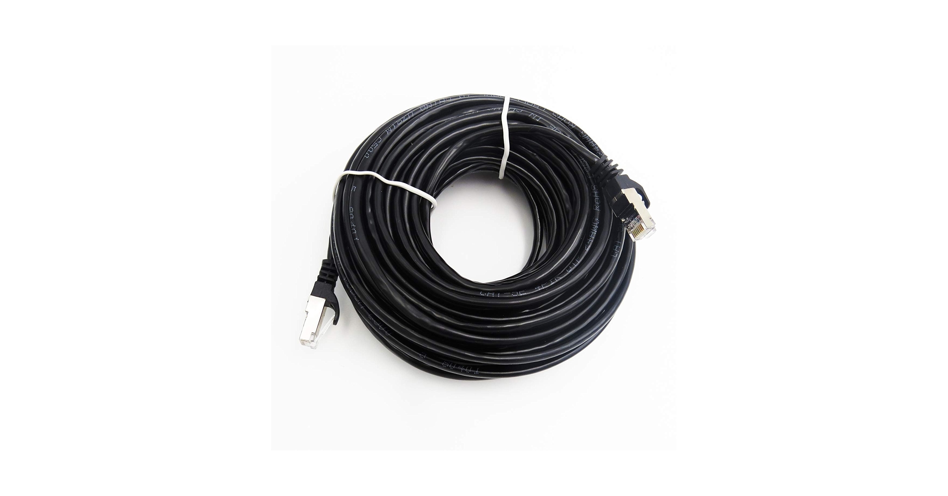 Amazon.com: hosecurity T568B Black 60ft Cat5e RJ45 Cat5 Ethernet