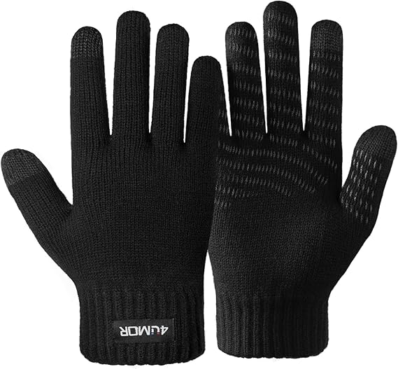 Amazon Co Jp 4umor 手袋 グローブ スマホ対応 タッチパネル 防寒 保温 冬用 メンズ レディース プレゼント ファッション