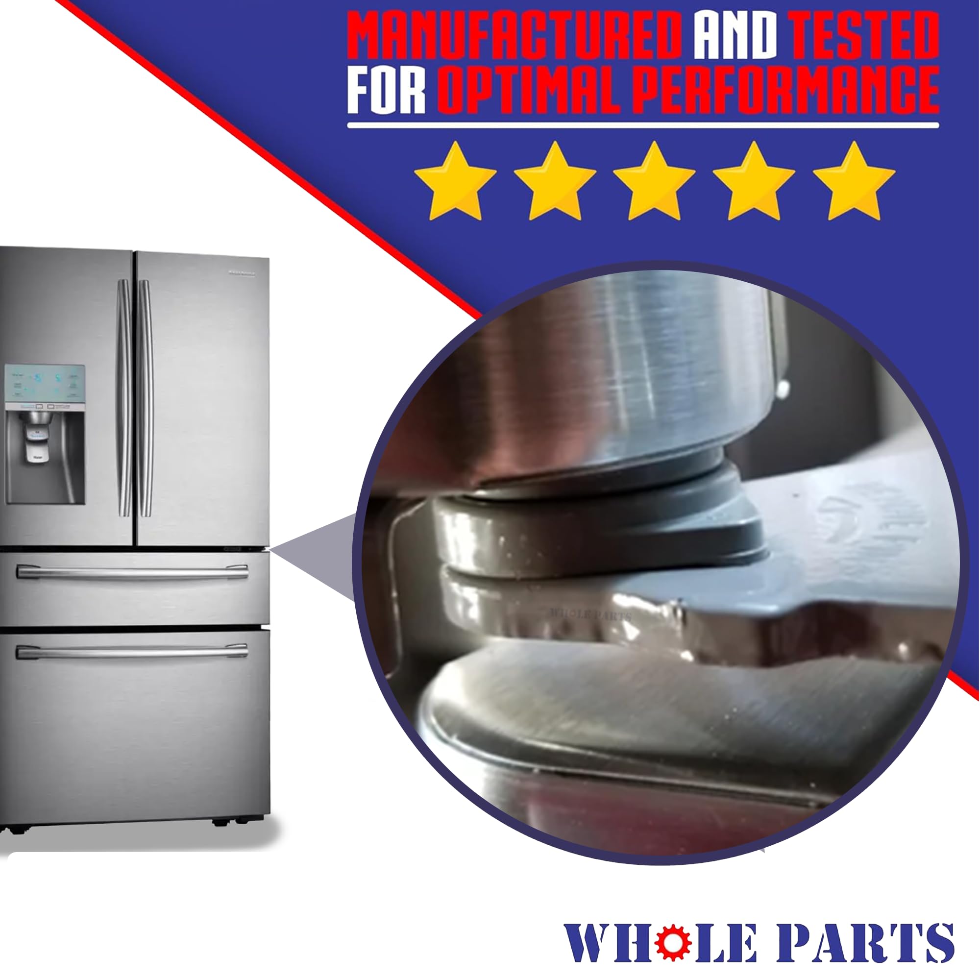 タムラテコ FRIDGE PEACE（フリッジピース） Amazon.com: Upgraded Whole Parts Refrigerator Bushing, Door Stop