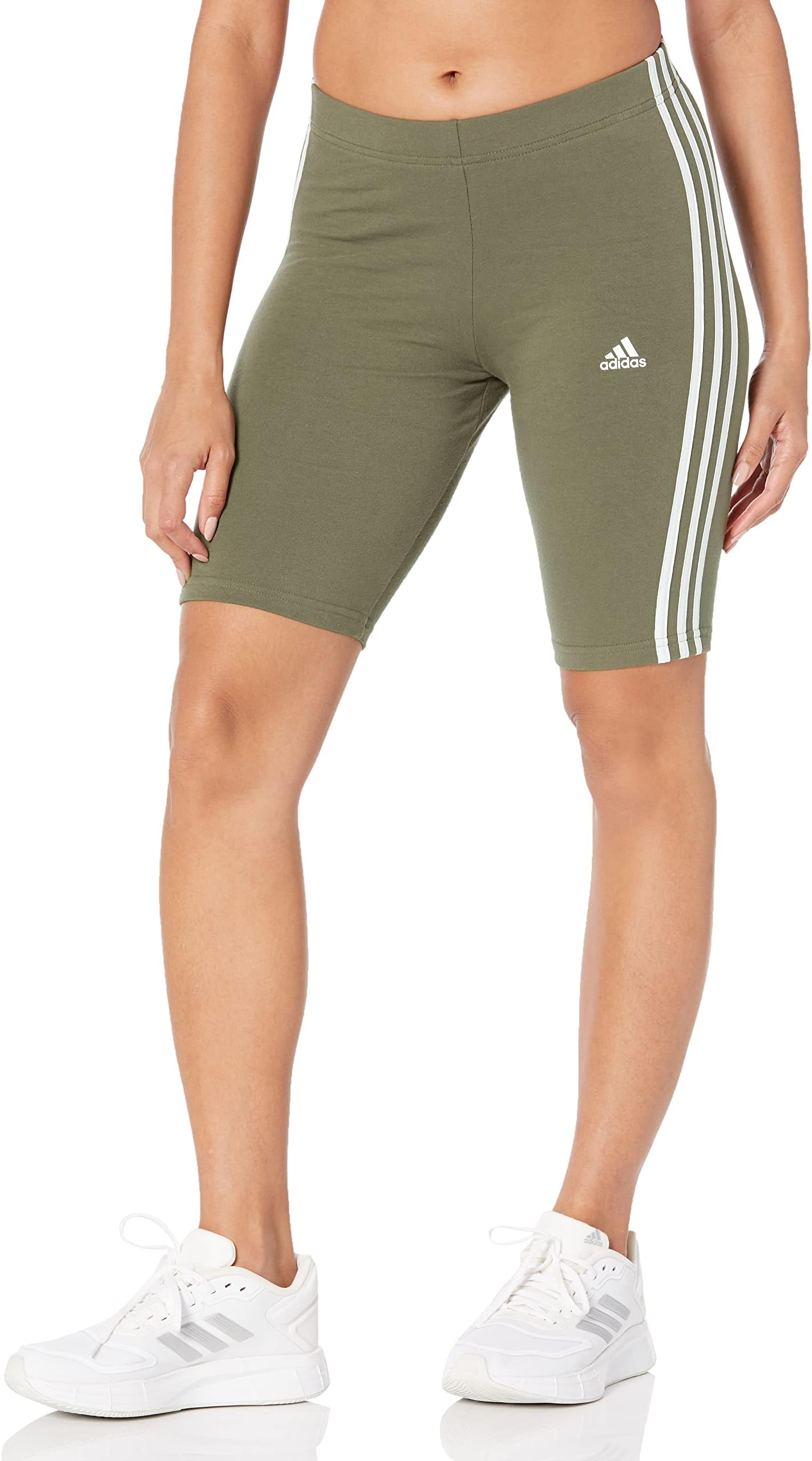 olive adidas shorts