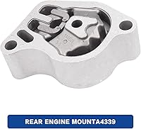 Vista 4 de Juego de 4 soportes de motor y transversal compatibles con Altima 2.5L de 2007 a 2017, acero plateado