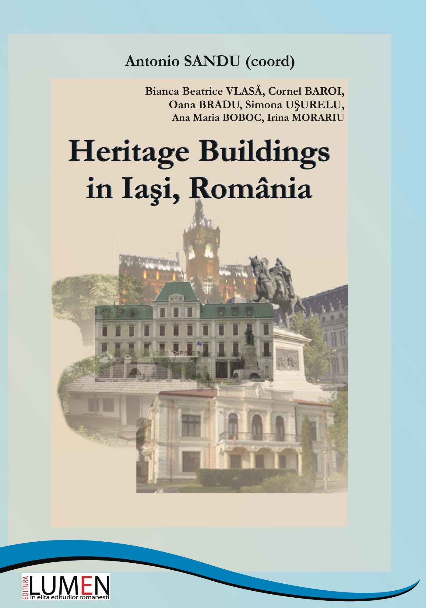 Livre d'architecture Heritage buildings in Iasi Romania pour passionnés d'histoire urbaine