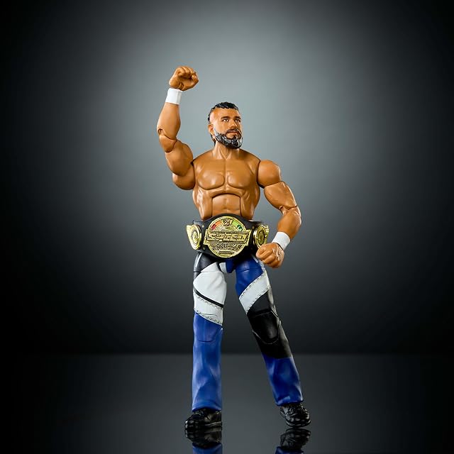 Foto 5 de 6 de WWE Mattel Elite - Figura de acción y Accesorios, Serie #122, Andrade Coleccionable de 6 Pulgadas con 25…