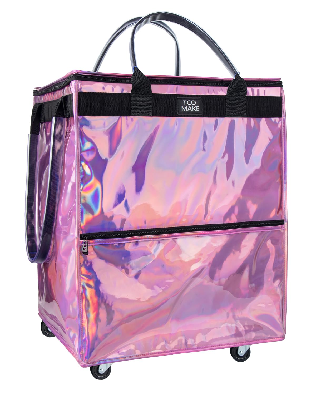 Photo 1 of TCOMAKE Large Rolling Reusable Grocery Bag with Wheels