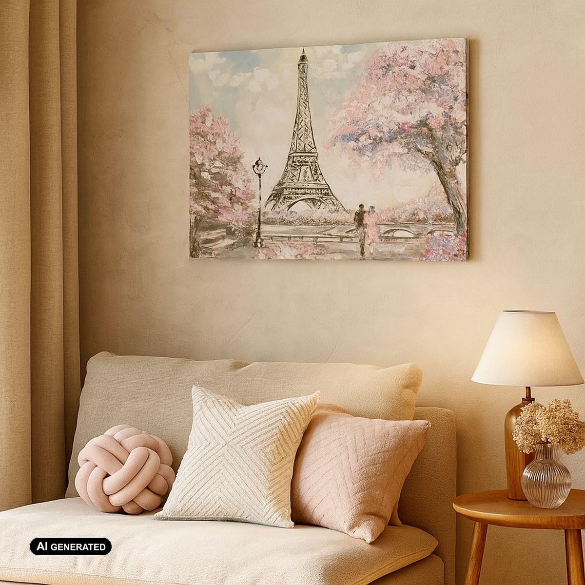 ARTTOR Quadro su Tela 120x80 cm Stampe da Parete Architettura Paesaggi 3147