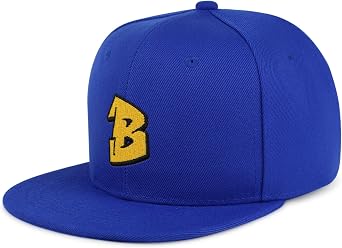 Hip Hop Font B Hip-Hop Snapback Hat Embroidered Baseball Cap Streetwear Typography