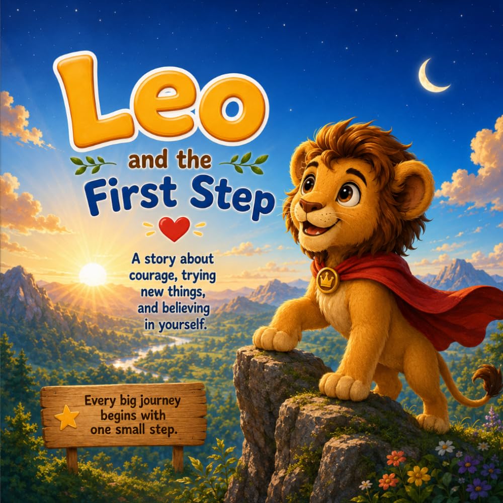 Leo and the First Step: A Heartwarming Story About Courage, Confidence, and Trying New Things