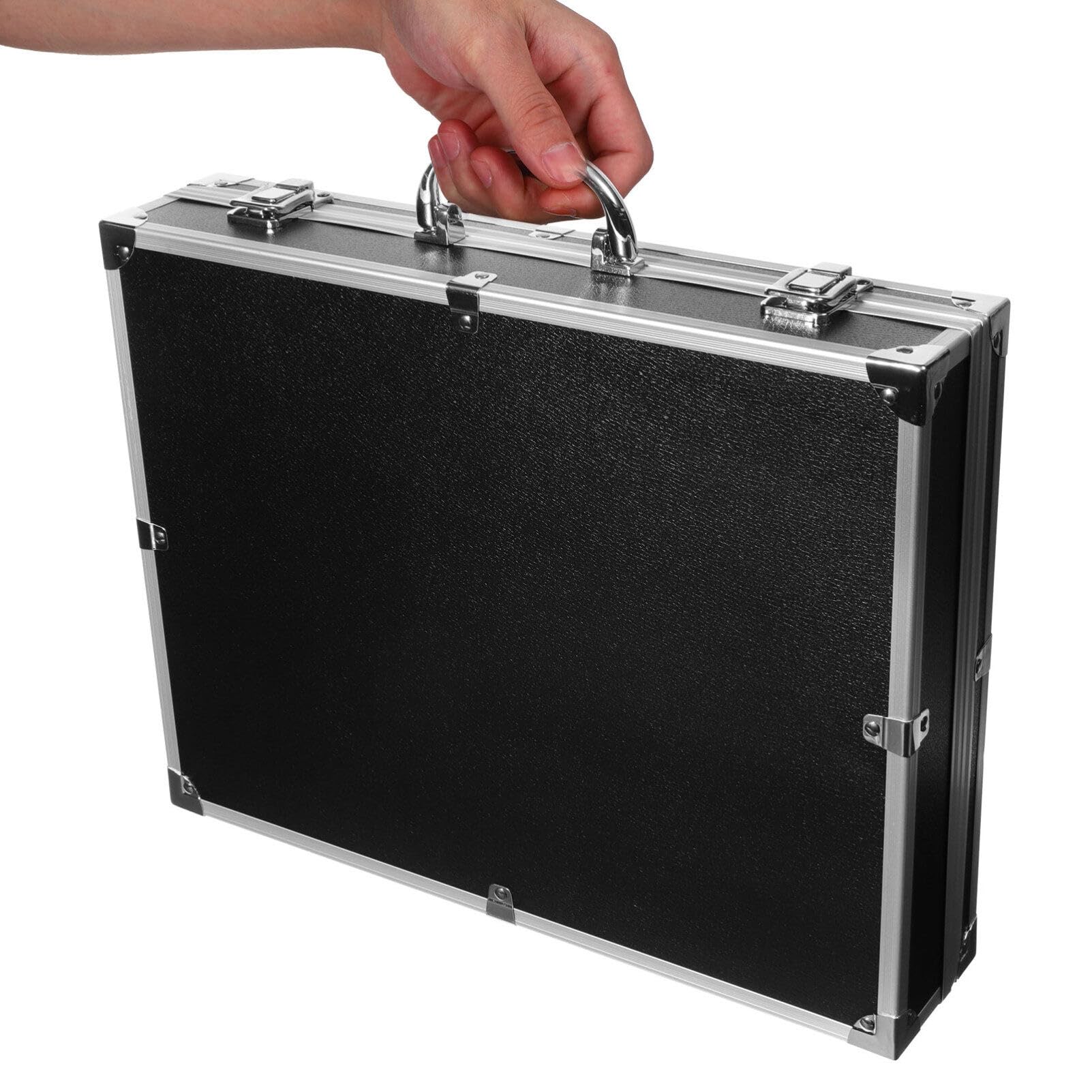 Artibetter Boîte à Outils Portable avec Code Sécurisé Mallette De Rangement pour Outils Et Accessoires Idéale pour Voyages Stockage Objets De Petite