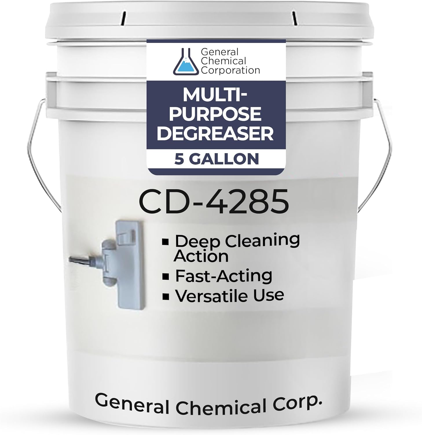 Heavy Duty Carpet Stain Remover CD 4285 - Carpet's Multi-Purpose and Powerful Liquid Solution, Though Cleaning Formula For Homeowners, Pet-owners, Offices and Many More - 5 Gallon Pail