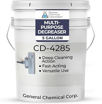 Heavy Duty Carpet Stain Remover CD 4285 - Carpets Multi-Purpose and Powerful Liquid Solution, Though Cleaning Formula For Homeowners, Pet-owners, Offices and Many More - 5 Gallon Pail