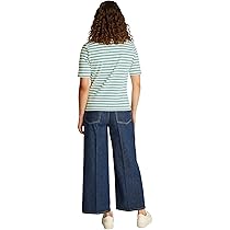 Tommy Hilfiger Maglietta Polo Maniche Corte Donna Regular Fit, Multicolore (Ecru, Radiant Green STP), XS