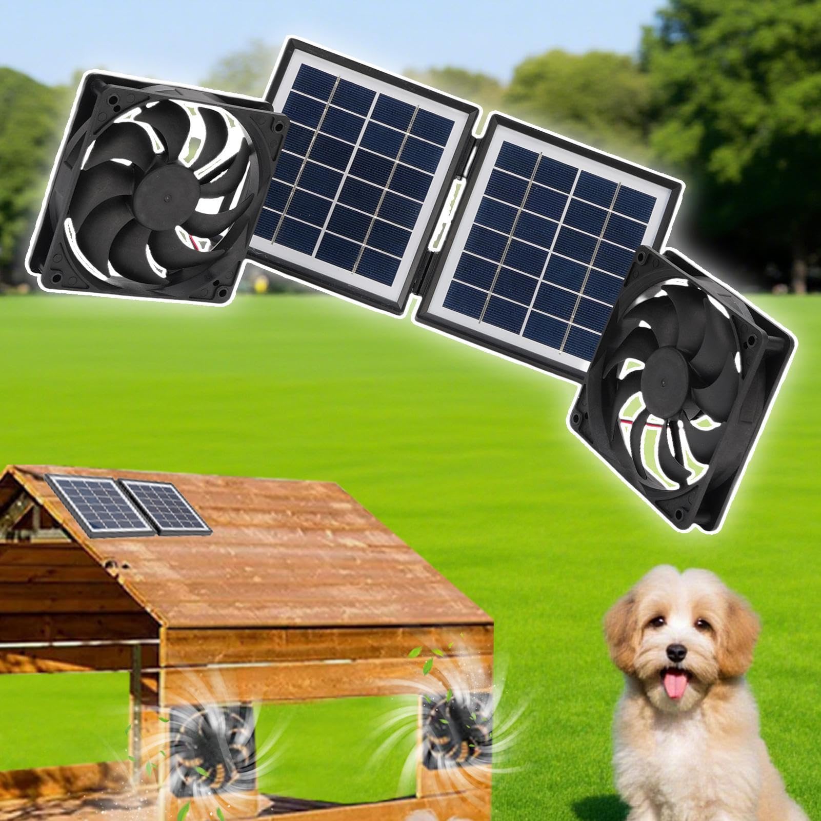 Wentylator Solarny Wydajny Nawiewno-Wywiewny