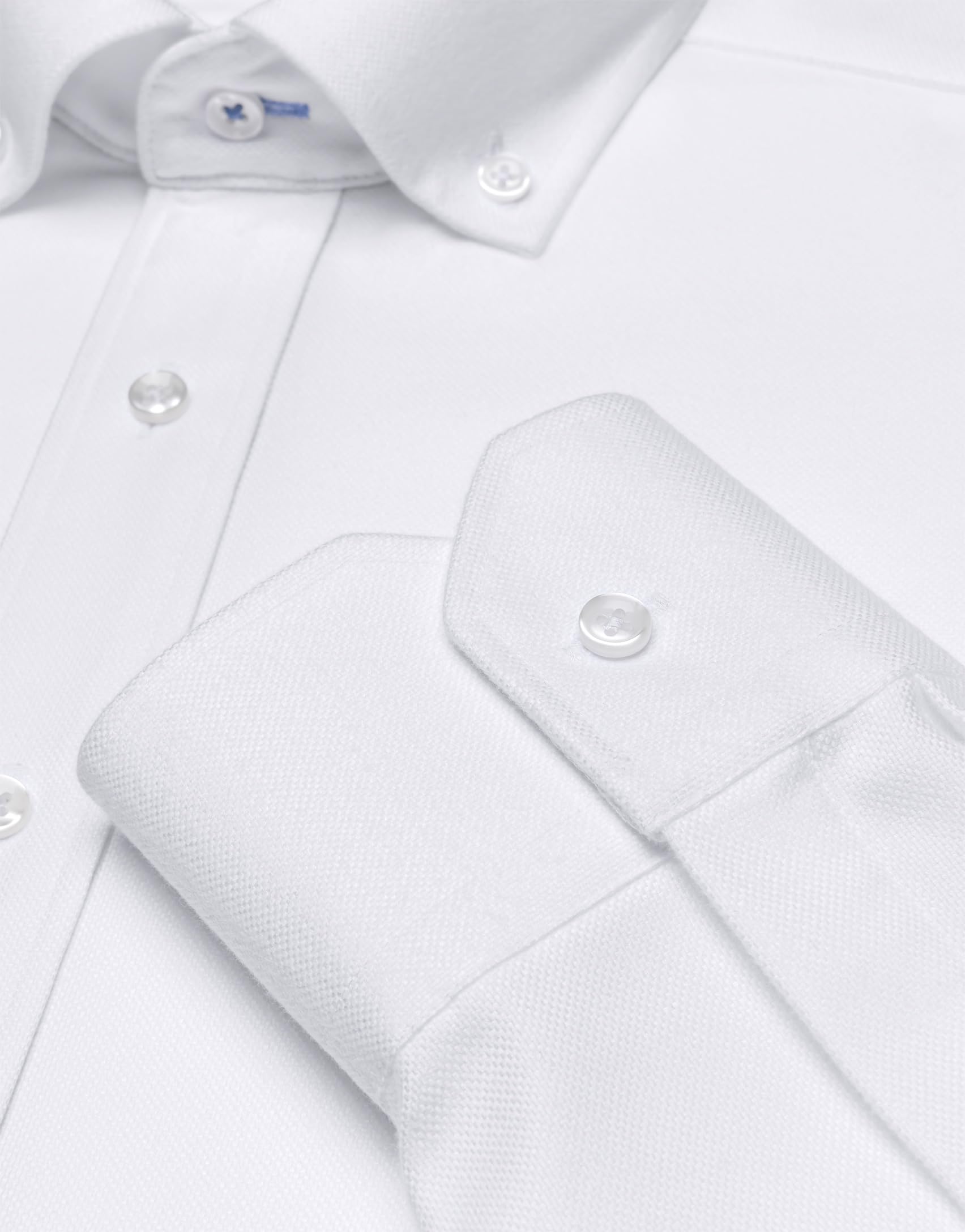 Vincenzo Boretti Chemise, Regular-fit/Taille Normale, sergé - Infroissable